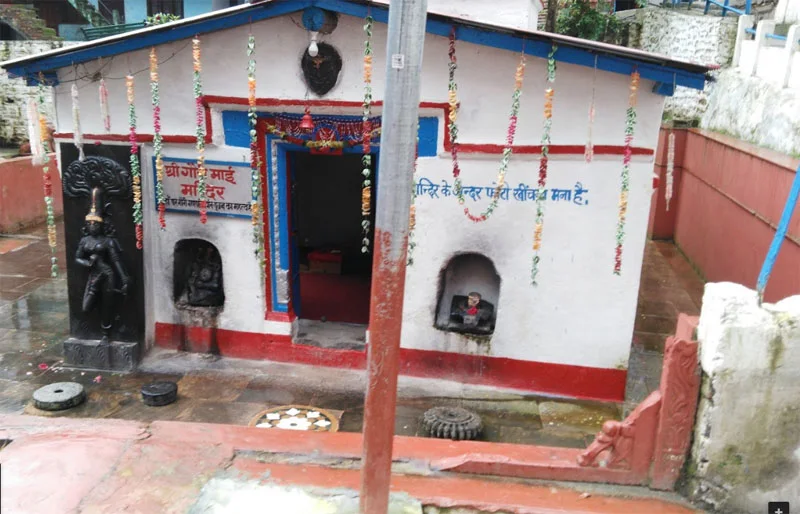 माता पार्वती को समर्पित एक मंदिर