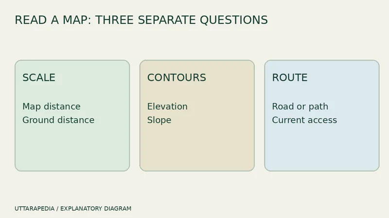 Political, physical, road or railway map: choose the right map for the question