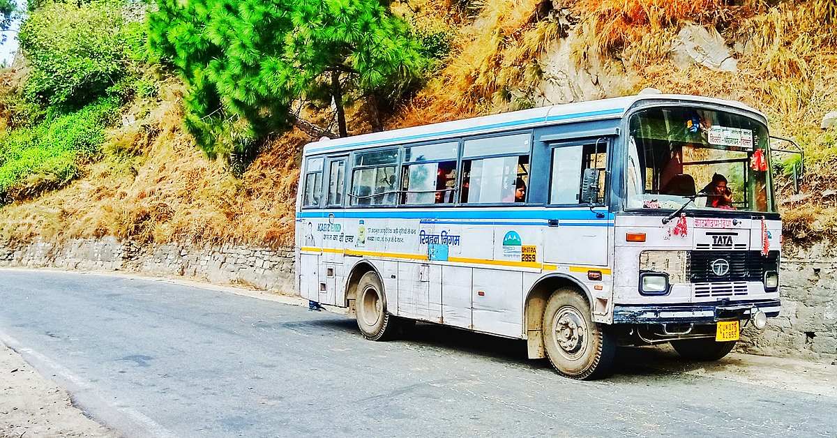 Uttarakhand Roadways bus