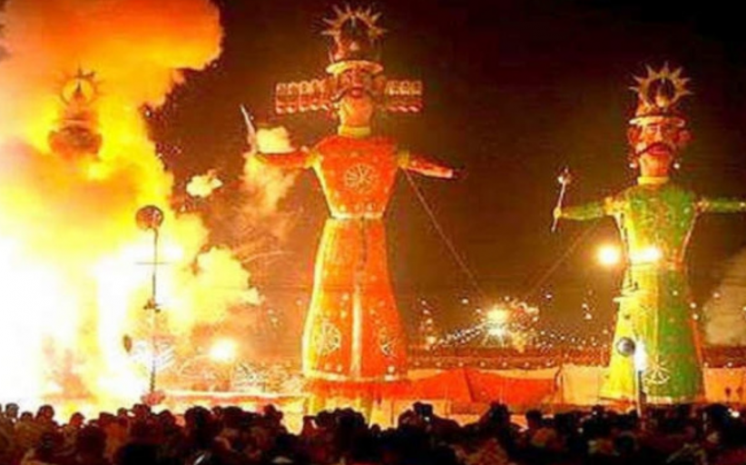 दशहरा 2020 नहीं जलेगा 10 फीट से ज्यादा का रावण, नहीं लगेगा मेला 50 लोग ही शामिल होंगे