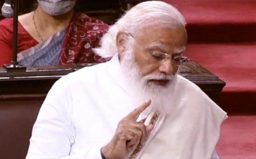 राज्य सभा में आज प्रधानमंत्री मोदी ने कहा - देश को अस्थिर करने वालों से बचें